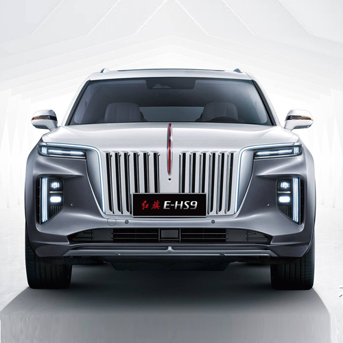 Hongqi E-HS9 elektriske biler fremstillet i Kina